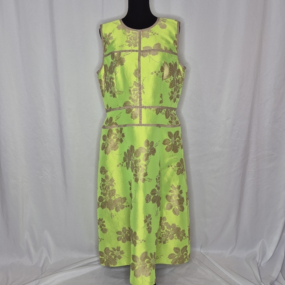 Lafayette 148 New York Damaris Dress - Size 14 - Picture 3 of 15